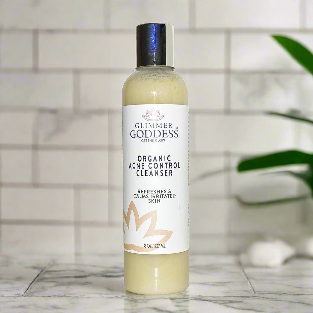 Organic Acne Cleanser with Hemp Seed Oil-1