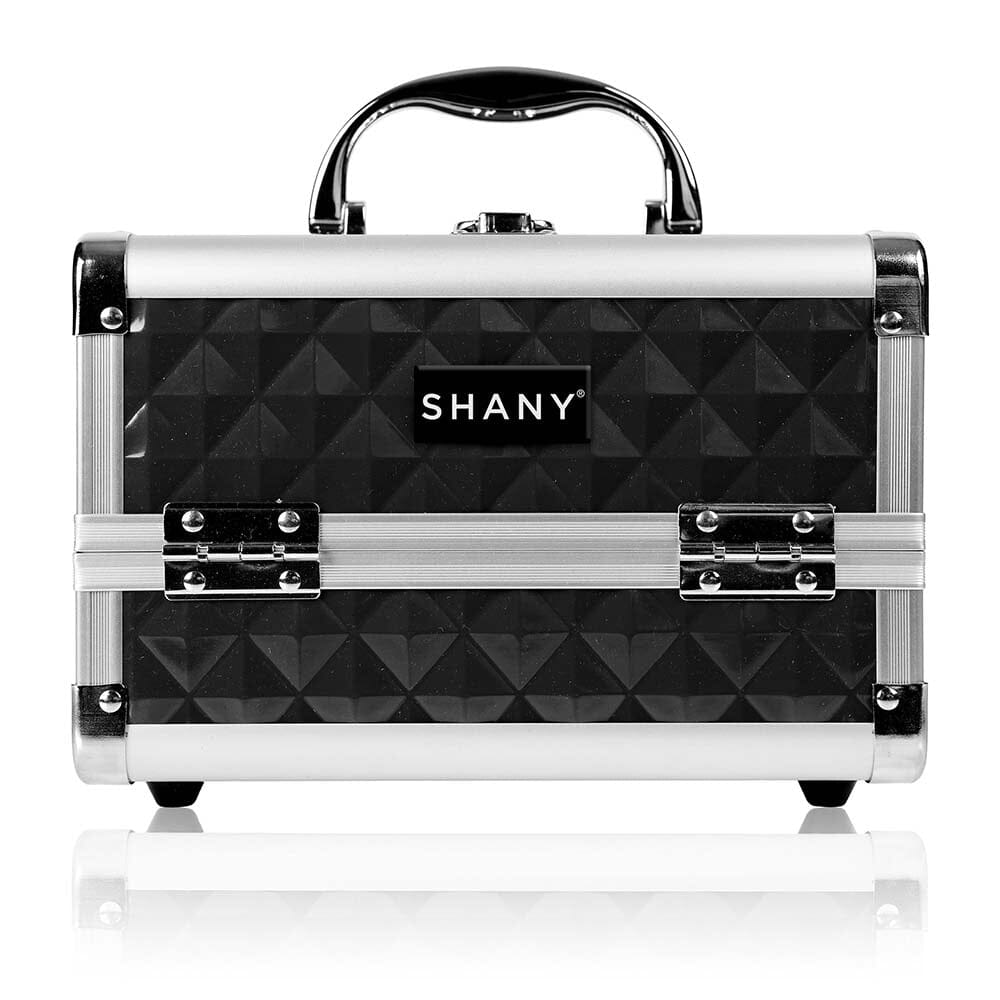SHANY Chic Makeup Train Case Cosmetic Box Portable Makeup Case Cosmetics Beauty Organizer Jewelry storage with Locks , Multi trays Makeup Storage Box with Makeup Mirror - SHOP - MAKEUP TRAIN CASES - ITEM# SH-M1001-PARENT