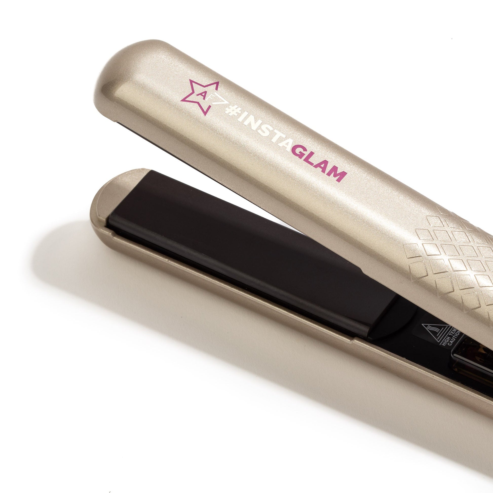 Instaglam 1.25" Flat Iron with Rose Gold Accents-2