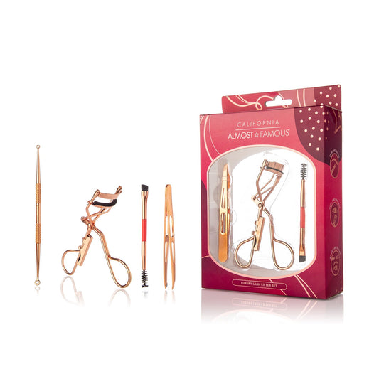 Rose Gold 4pc Luxe Facial Set-0