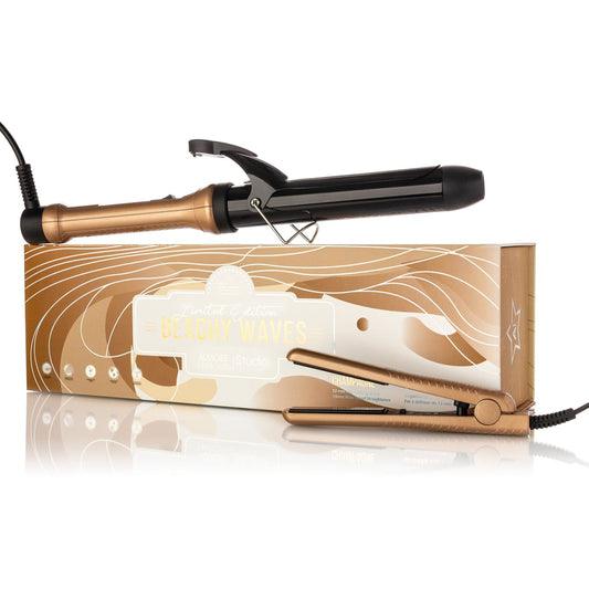 "Beach Wave Babe" 2-Piece Set with Curling Wand & Mini ToGo-0