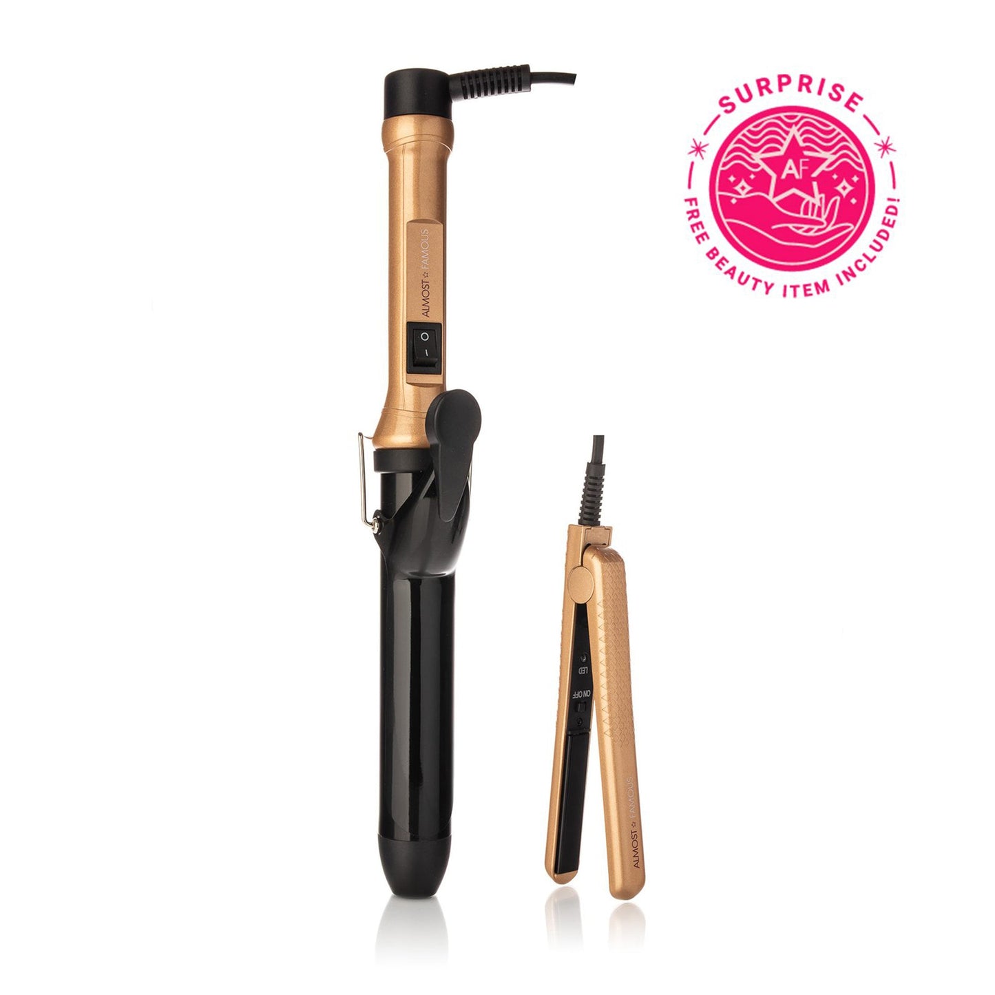 "Beach Wave Babe" 2-Piece Set with Curling Wand & Mini ToGo-1