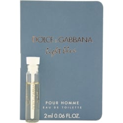 D & G Light Blue By Dolce & Gabbana Edt Spray Vial On Card