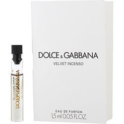 Dolce & Gabbana Velvet Incenso By Dolce & Gabbana Eau De Parfum 0.05 Oz Vial