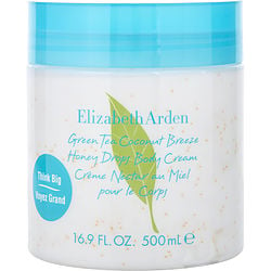 Green Tea Coconut Breeze By Elizabeth Arden Honey Drops Body Cream 16.9 Oz