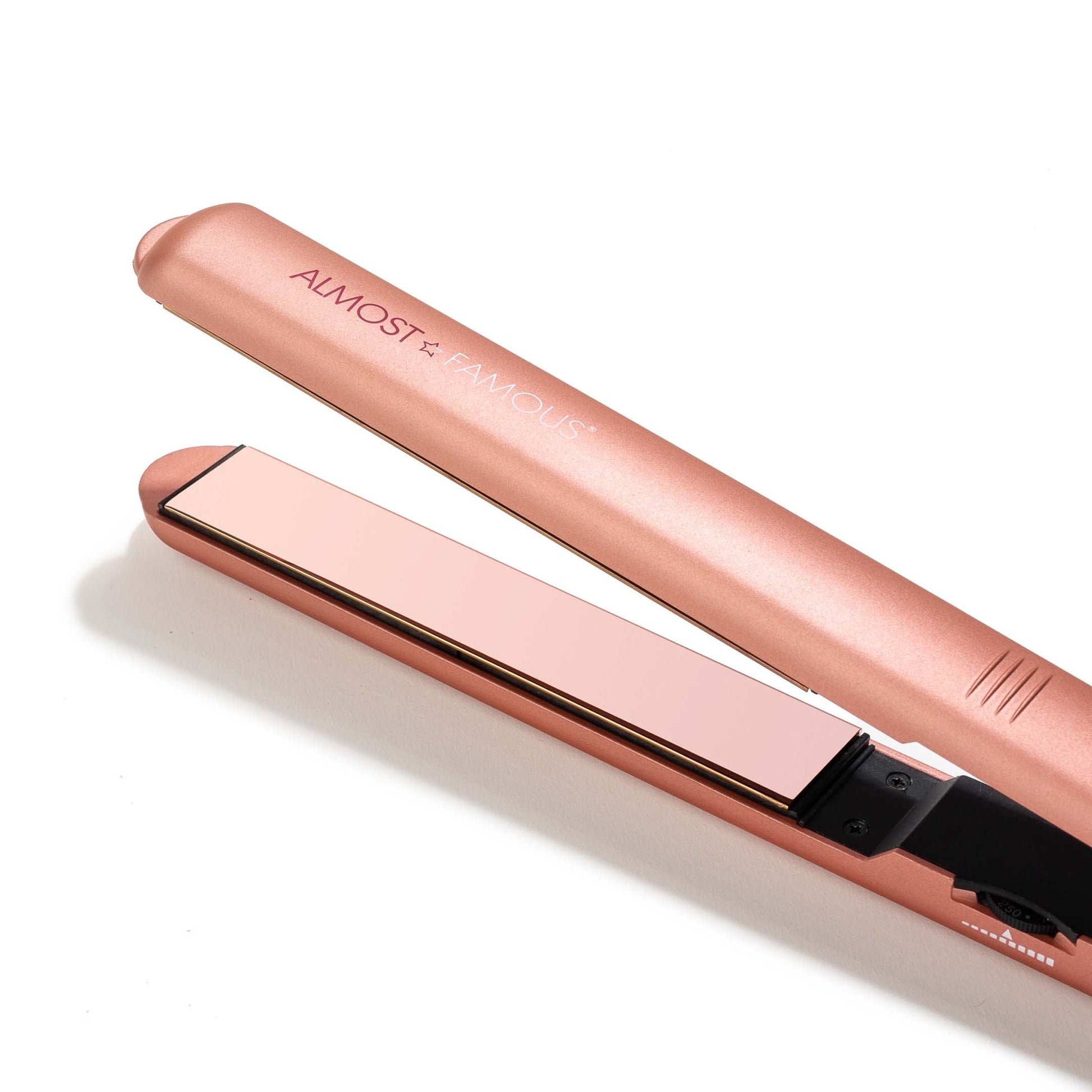 MaxLength 1" Flat Iron with Rose Gold Titanium Plates-1