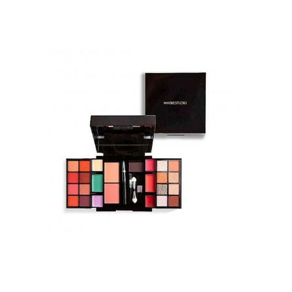 Make-up Set Magic Studio Colorful Complete Case 12 Onderdelen-1