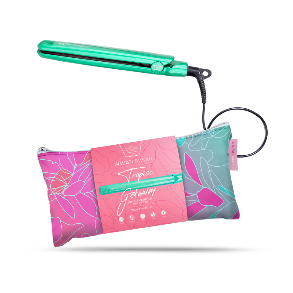 Tropico Getaway 0.5" Flat Iron with Travel Bag-7