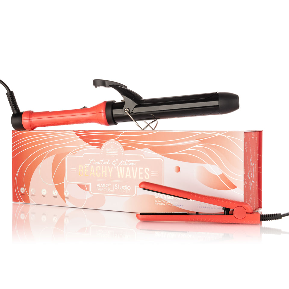 "Beach Wave Babe" 2-Piece Set with Curling Wand & Mini ToGo-6