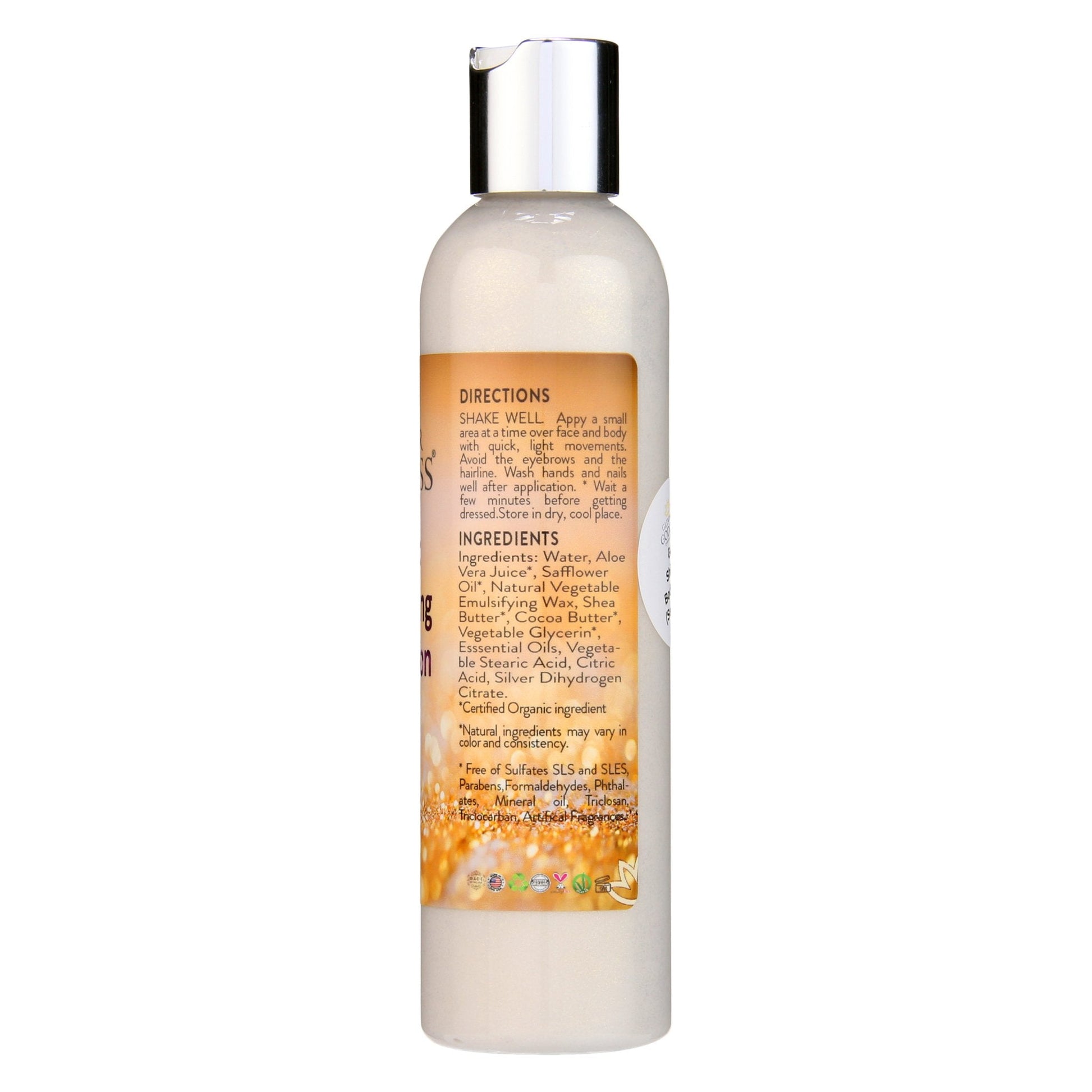 Organic Gold Shimmer Body Lotion-1