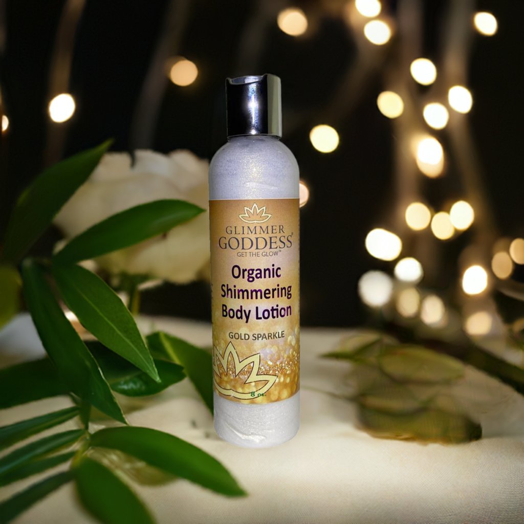 Organic Gold Shimmer Body Lotion-4