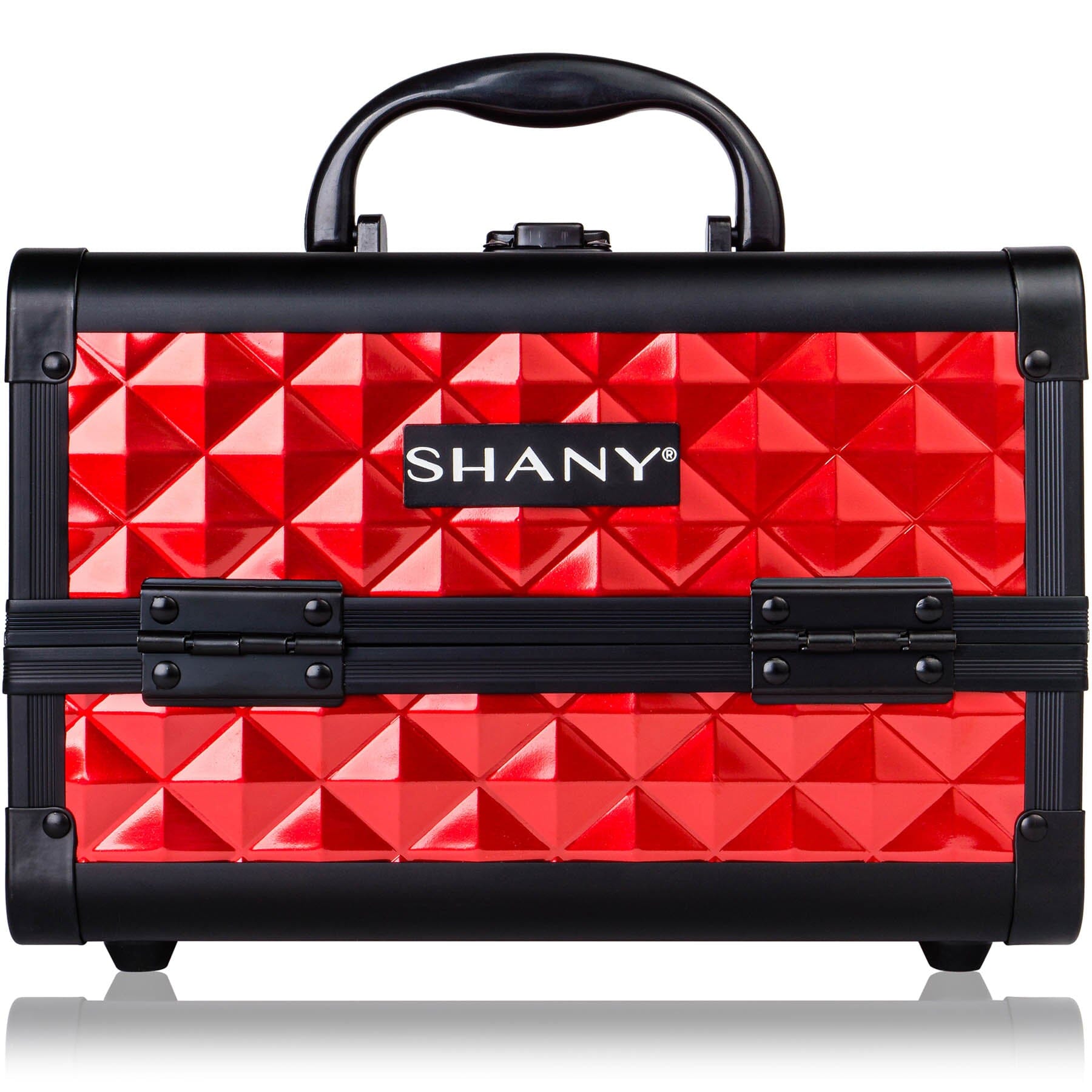 Chic Makeup Train Case with Mirror-6
